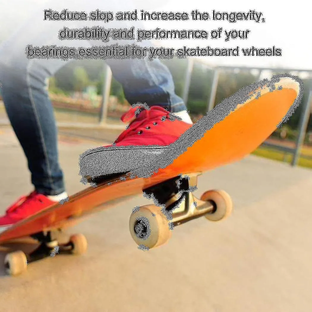 56 Pieces Skateboard Truck Hardware Kit Includes Spacers, Axle Nuts And Speed Rings For Skateboard