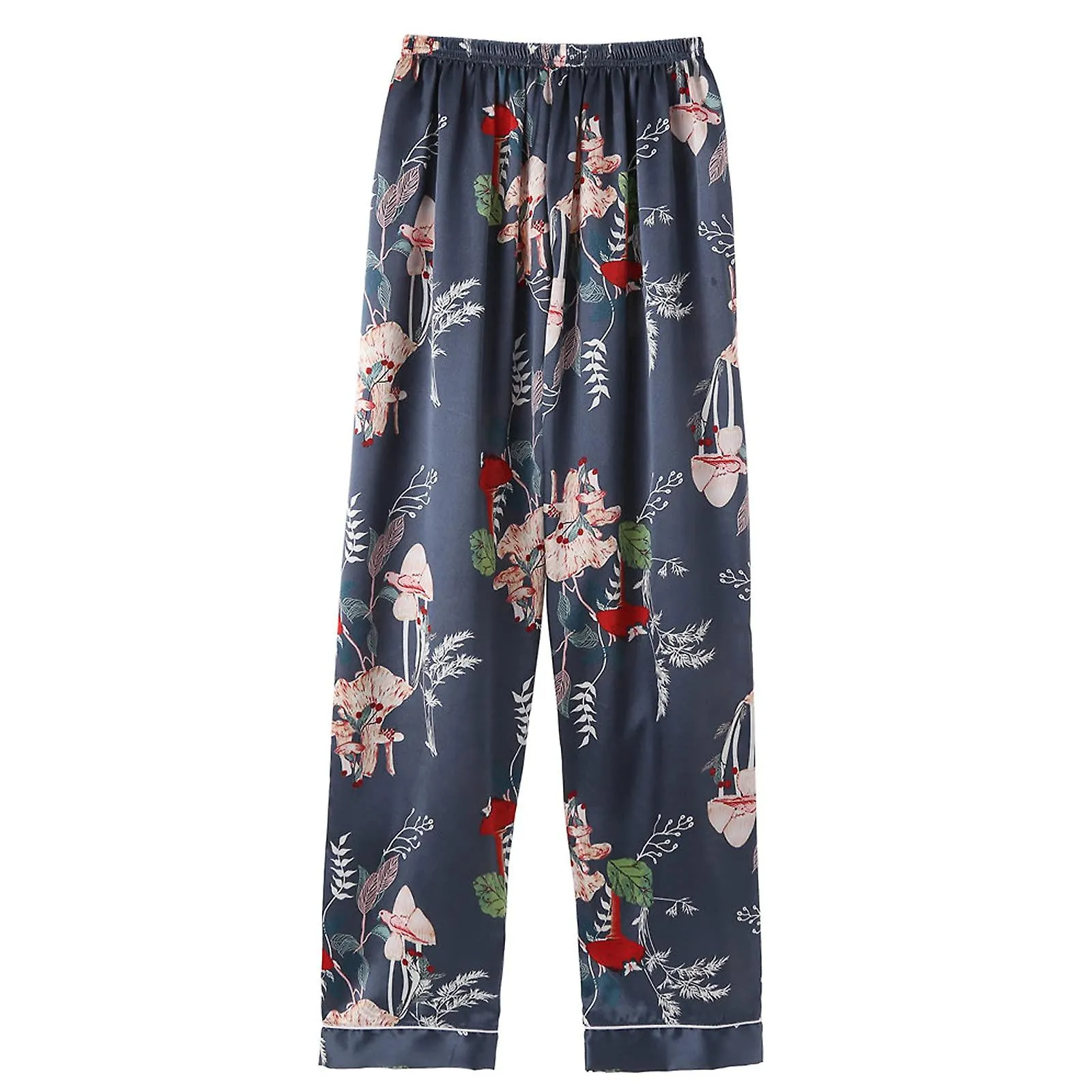7 Pieces Women's Pajamas Sets Faux Silk Pyjama Women's Pajamas Sleepwear Sets Spring Summer Homewear Nightwear Set Ladie