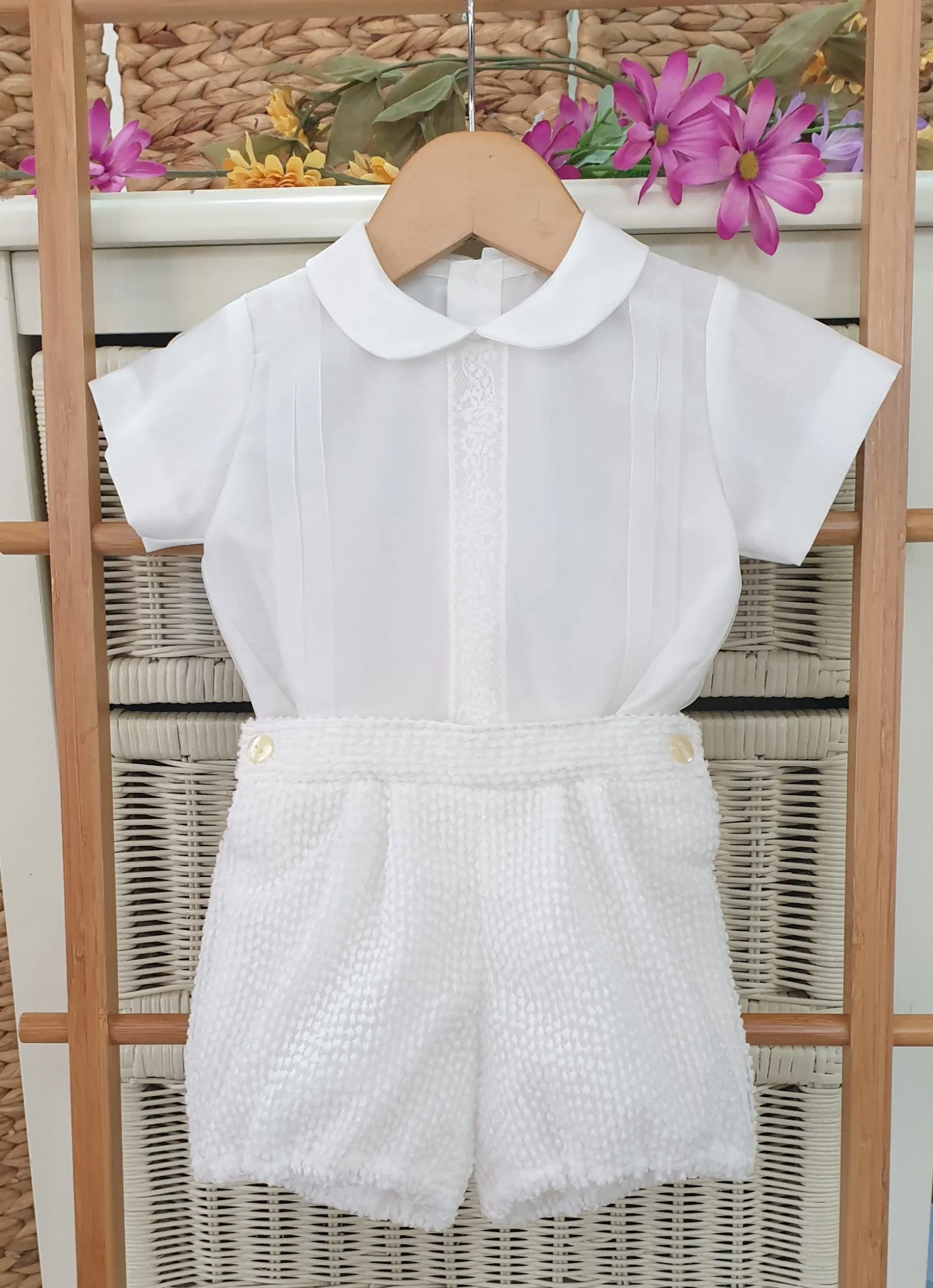A Conjunto niño dos Piezas Monofil 39689 crudo R220535