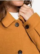 Abrigo lana ROXY midi para Mujer Keep Me Warm BUCKTHORN BROWN (cnr0) Ref. ERJJK03395 camel