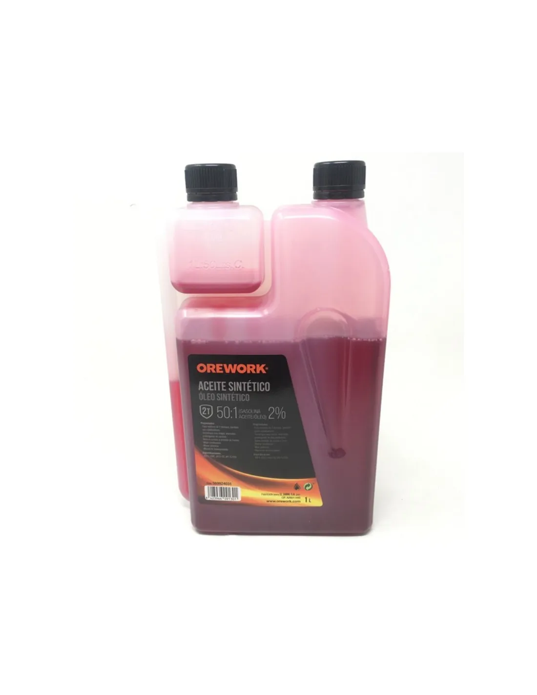 Aceite Orework lubricante 2 tiempos