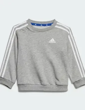 Adidas Conjunto sudadera y pantalón Essentials 3 bandas (Bebé)