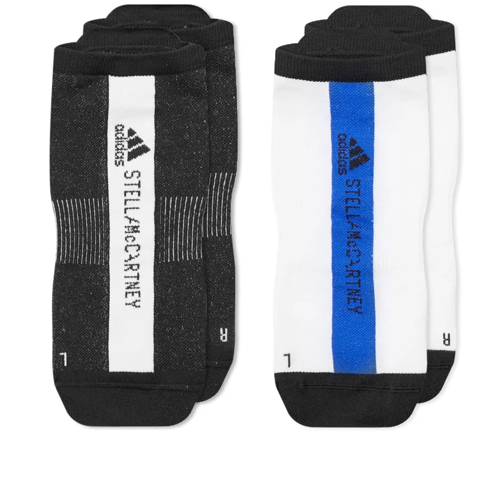 ADIDAS ORIGINALS BY STELLA MCCARTNEY SPORT SOCK  2 PACK