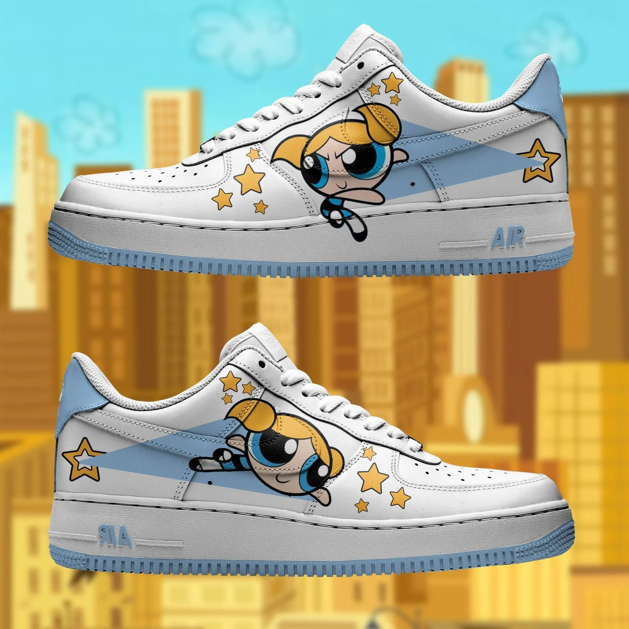 Air Force 1 x Burbuja (Las chicas super poderosas)