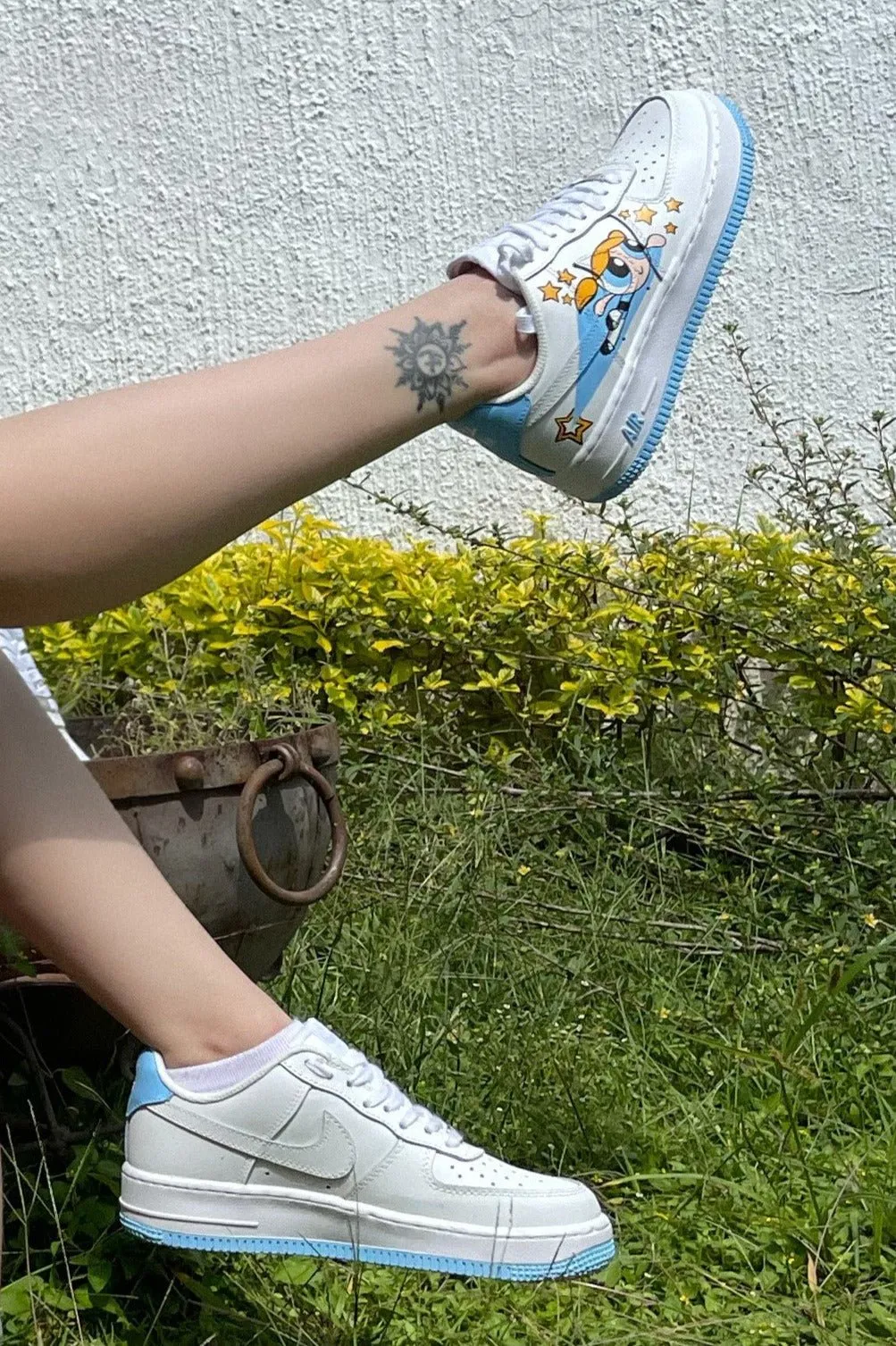 Air Force 1 x Burbuja (Las chicas super poderosas)