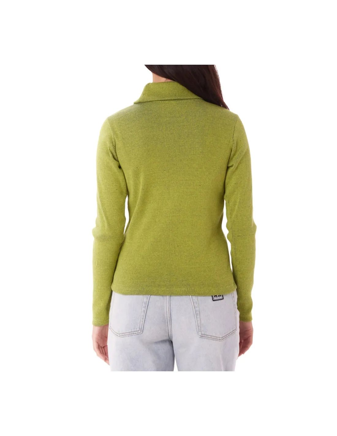 ALIAS TURTLENECK LS LIME MULTI