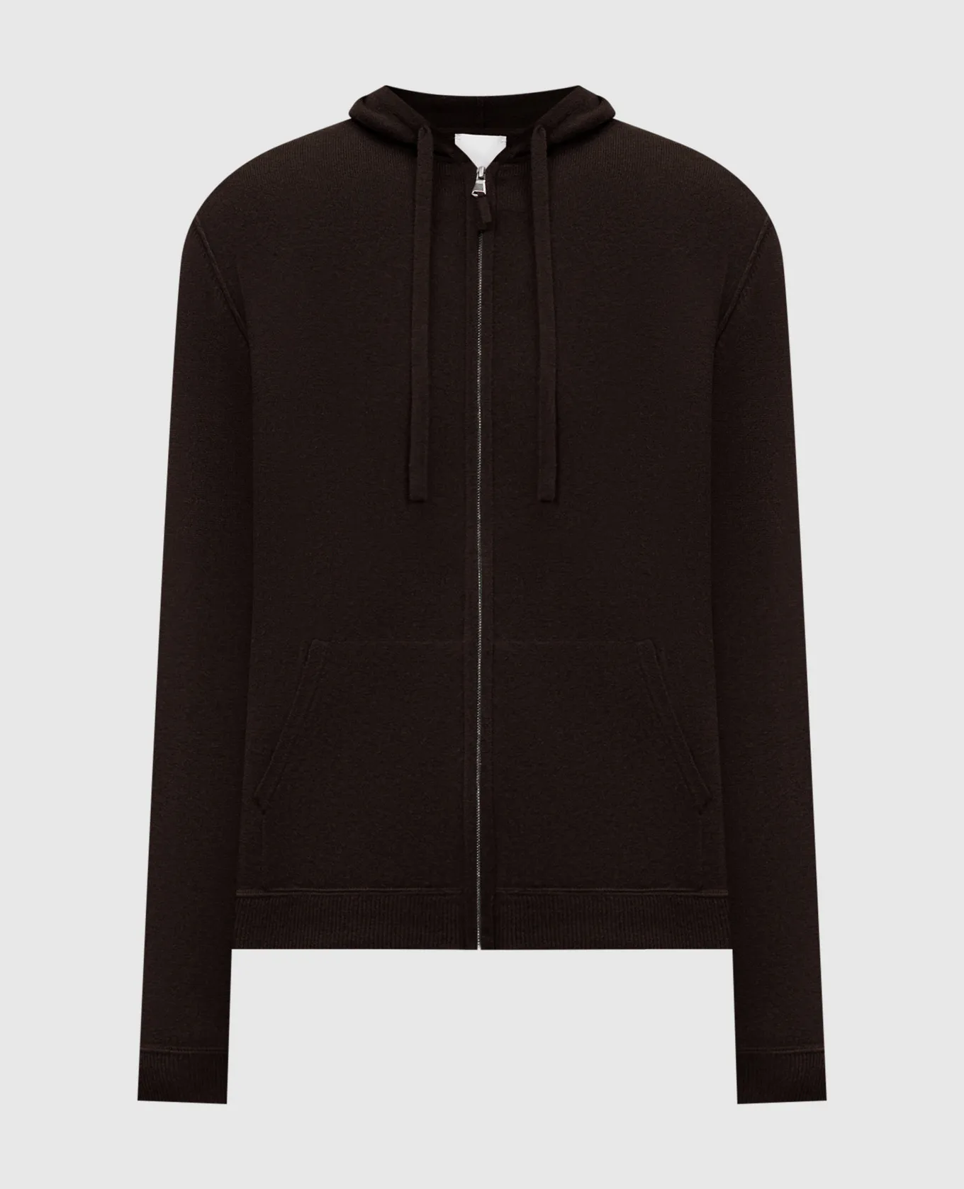 Allude Brown sports jacket made of wool and cashmere