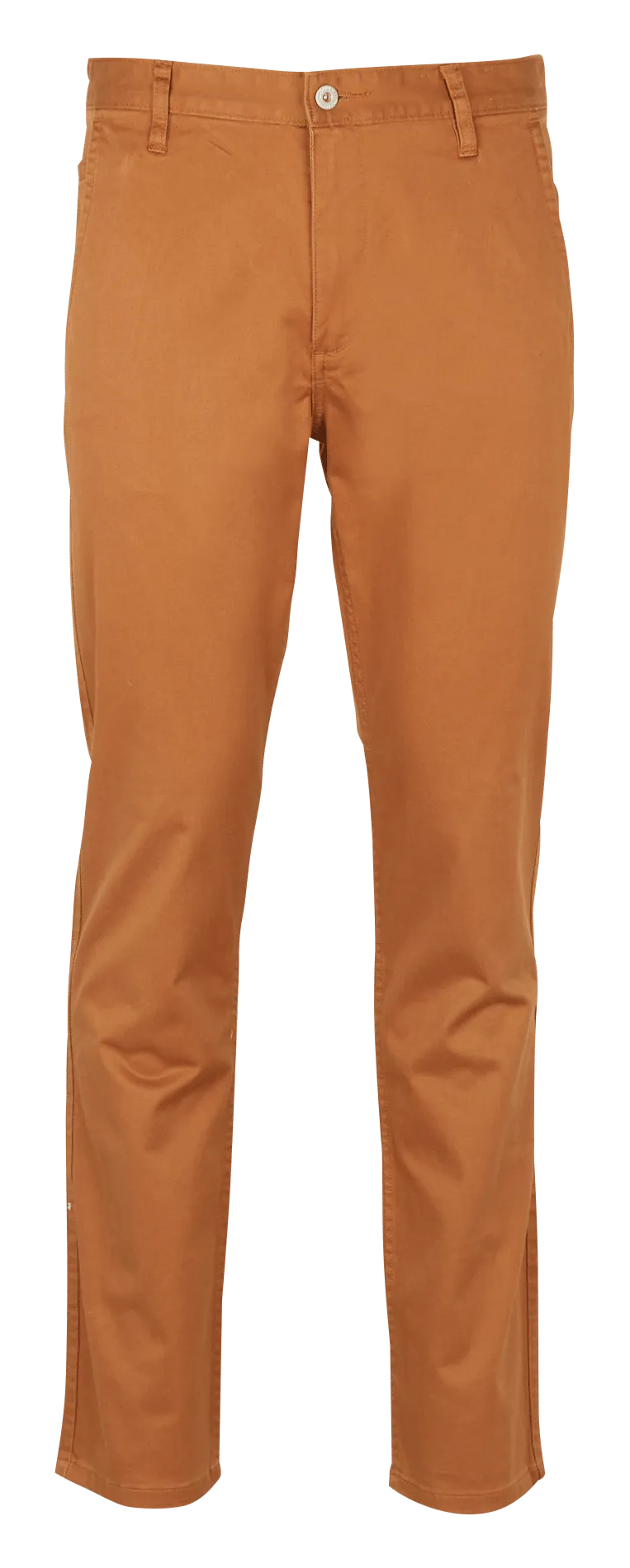 ALPHA ORIGINAL SLIM  LITE  PANTALóN CHINO SLIM DE MEZCLA DE ALGODóN EN MARRON