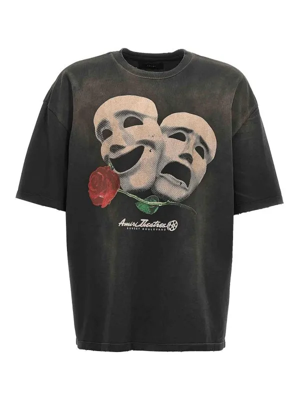 AMIRI CAMISETA  NEGRO