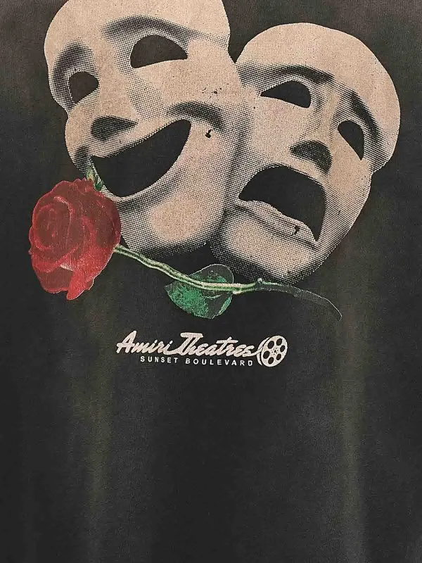 AMIRI CAMISETA  NEGRO