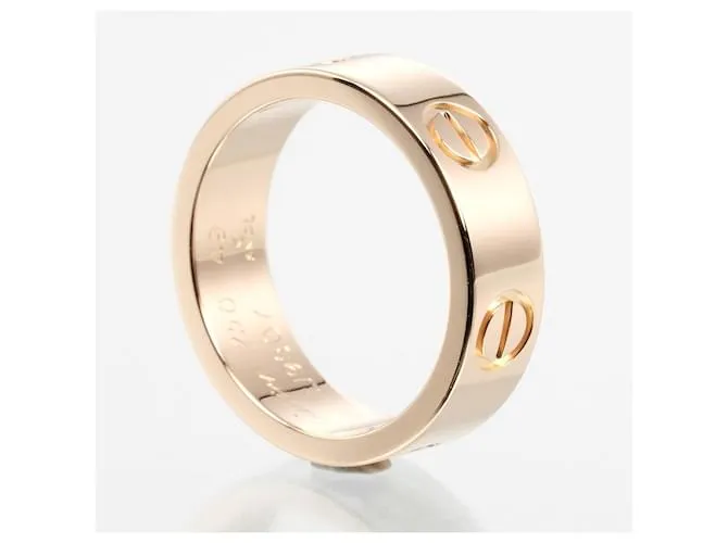 Anillo Cartier Love en oro rosa 