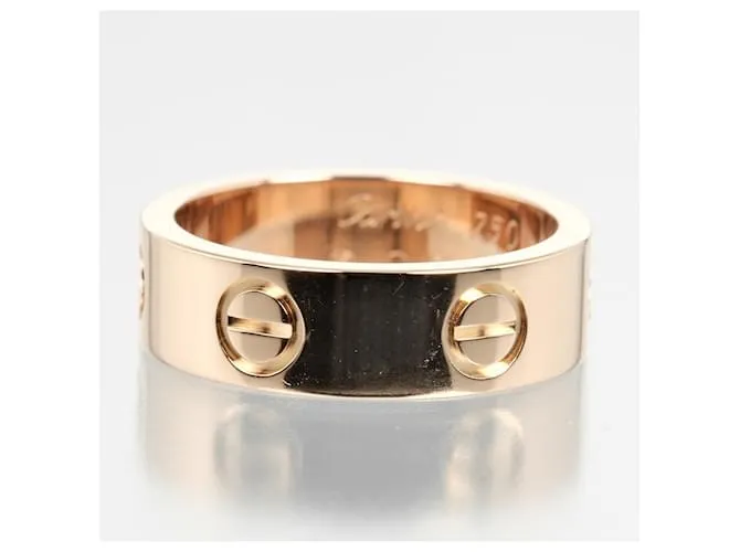 Anillo Cartier Love en oro rosa 