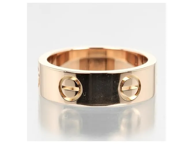 Anillo Cartier Love en oro rosa 