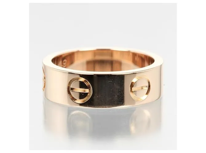 Anillo Cartier Love en oro rosa 
