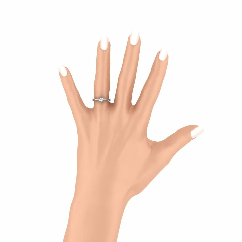 Anillo de compromiso Abella 0.25 crt