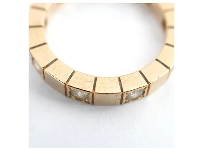 Anillo de diamante en oro rosa de 18K Cartier 