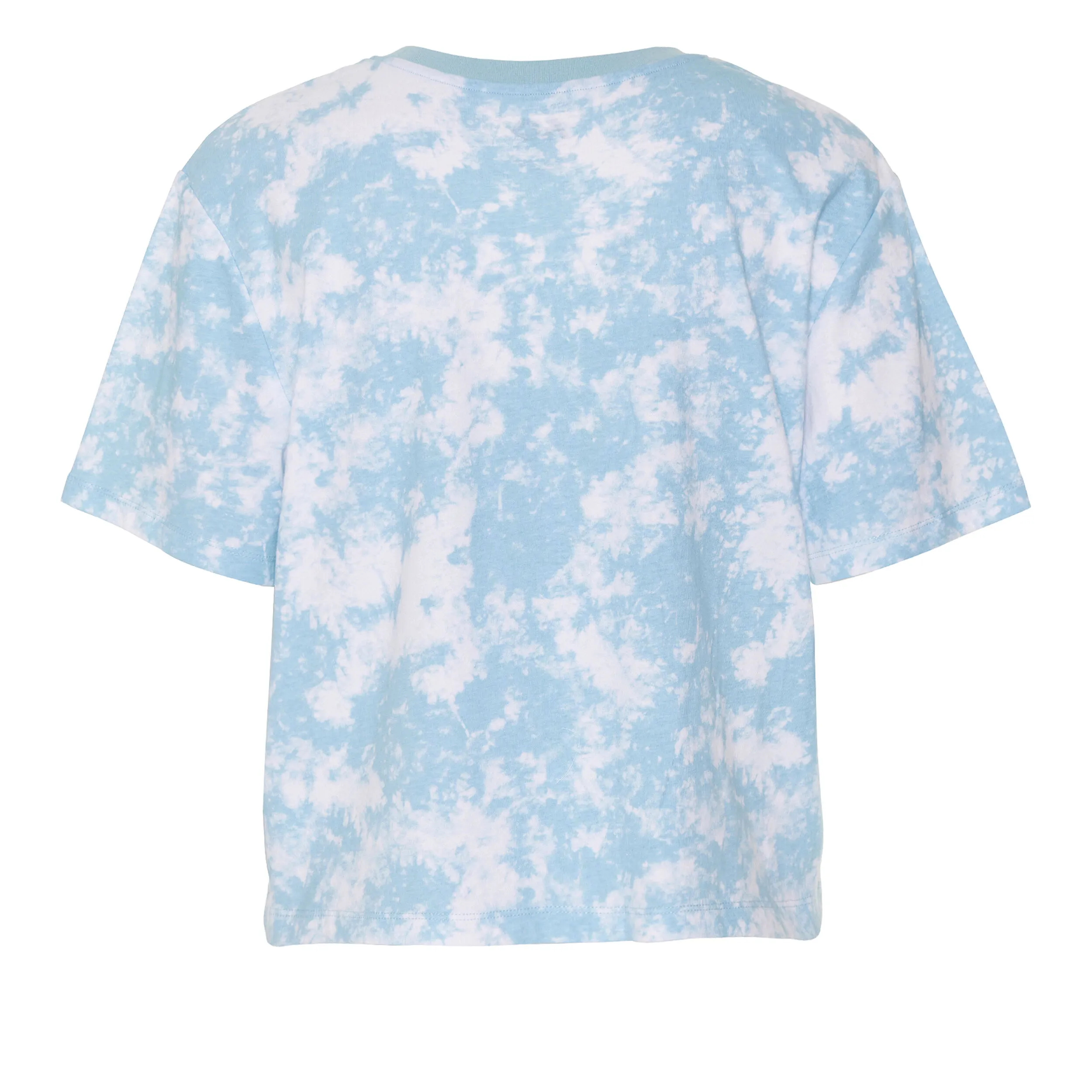 AO Tie Dye Cropped Camiseta De Manga Corta Mujeres