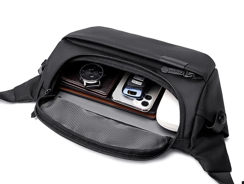 ARCTIC HUNTER Bandolera Y00565 con soporte para tablet, 4L, negro