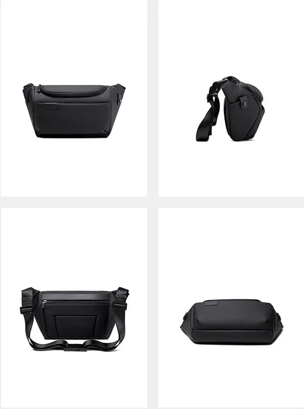 ARCTIC HUNTER Bandolera Y00565 con soporte para tablet, 4L, negro
