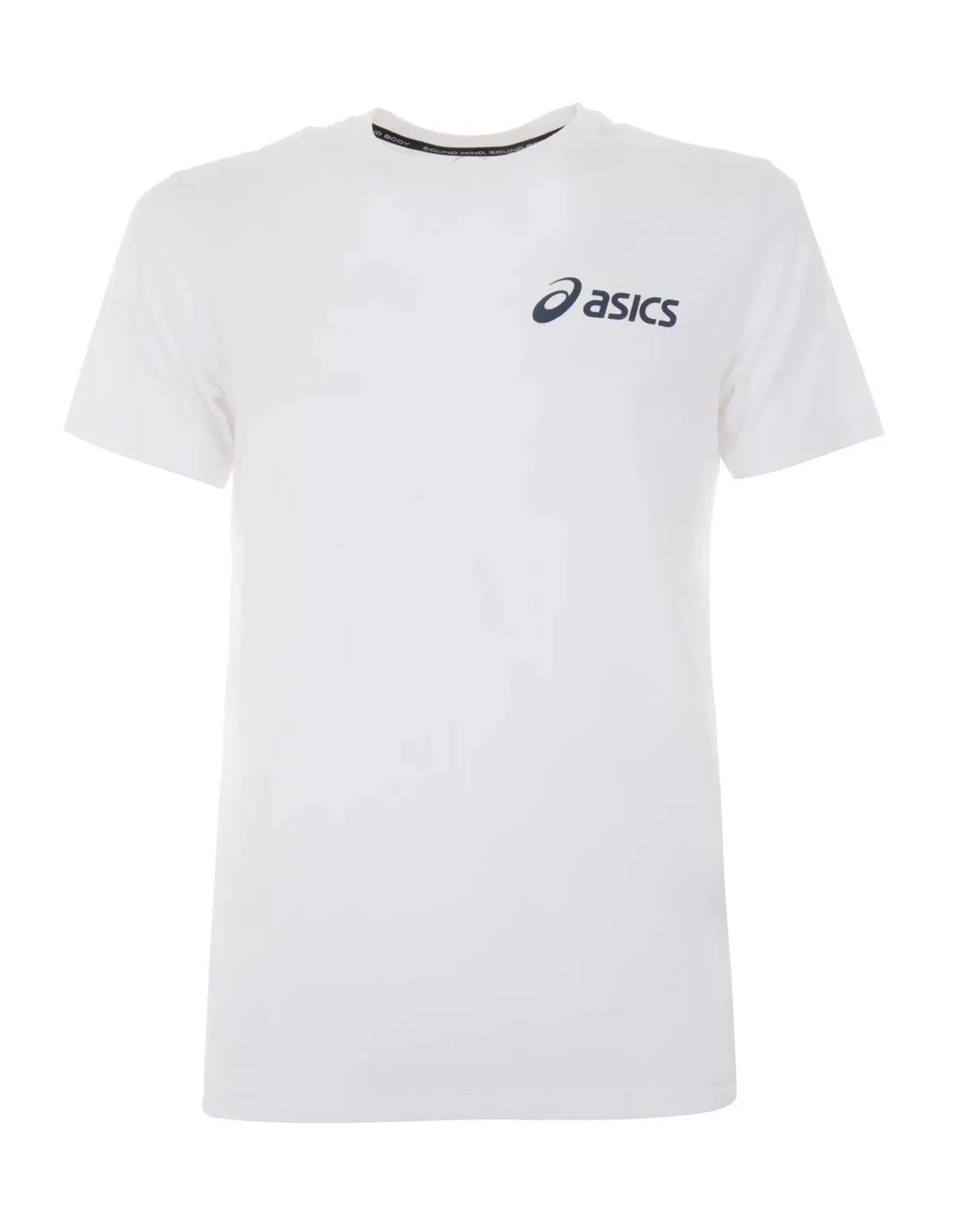 ASICS  CAMISETA BLANCA CHEST LOGO SS 2031E659 HOMBRE