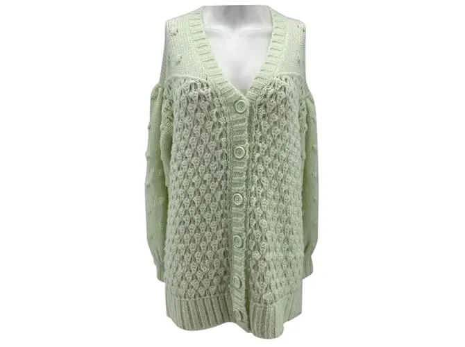 Autre Marque Camiseta de punto STEELE.fr 36 Lana Verde 