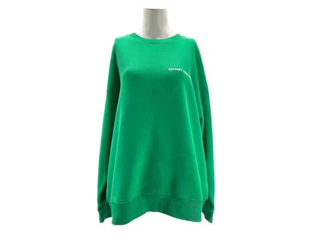 Autre Marque NO FIRMA / UNSIGNED Prendas de punto T.Algodón XL Internacional Verde 