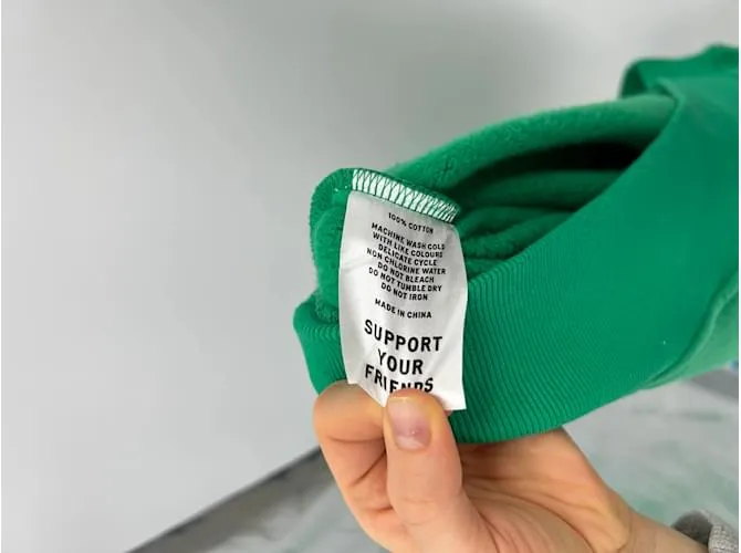 Autre Marque NO FIRMA / UNSIGNED Prendas de punto T.Algodón XL Internacional Verde 