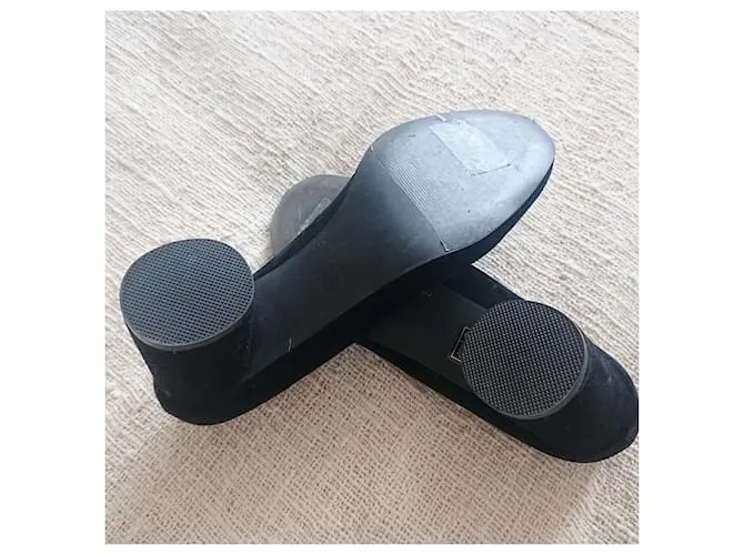 Autre Marque Zapatos con bordado Negro 