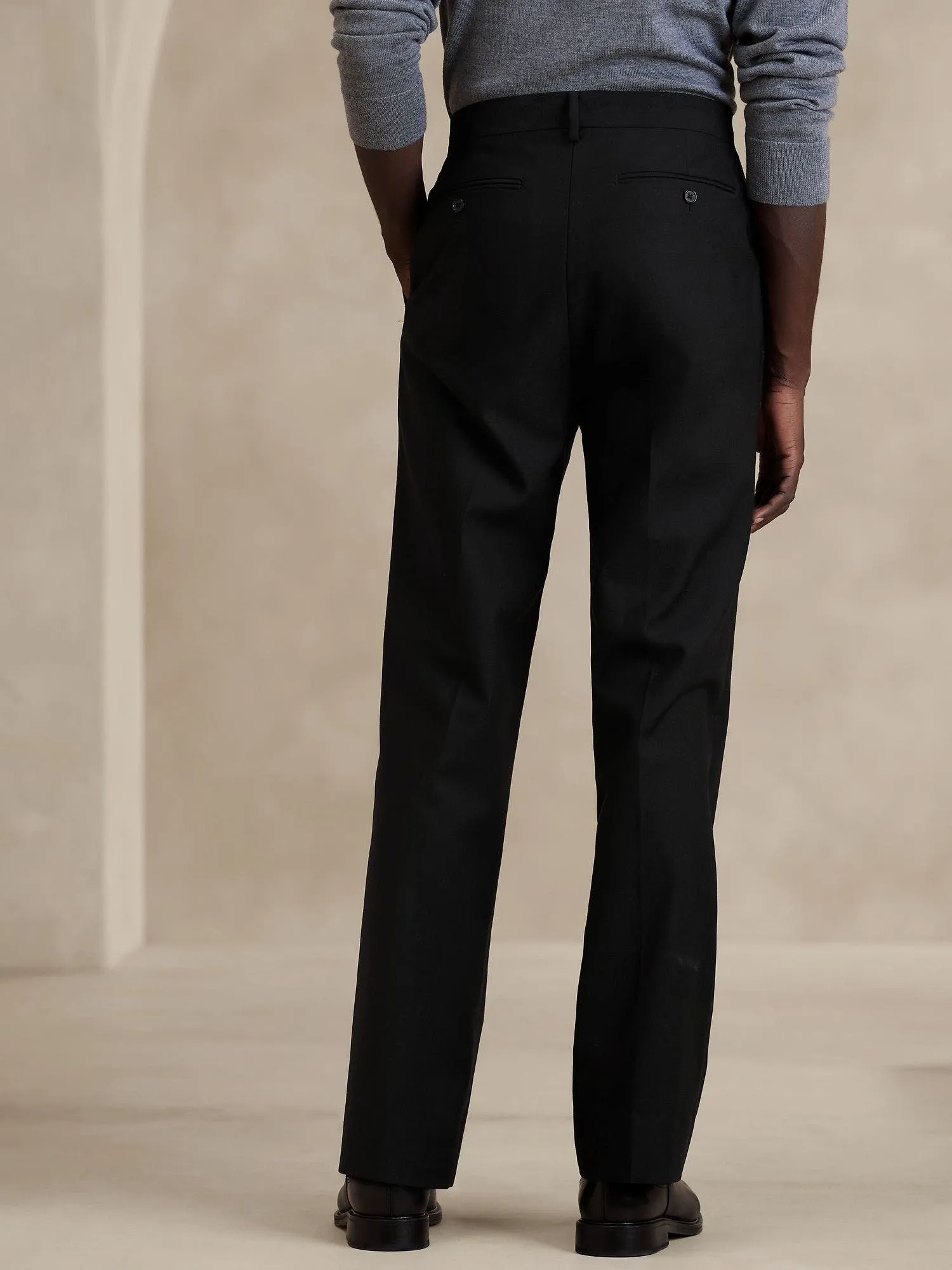 BANANA REPUBLIC PANTALON HOMBRE BARATHEA ITALIAN WOOL STRAIGHT PANT