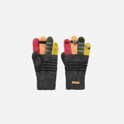 BARTSGuantes infantiles dedos títeres Barts BA5028 Gris