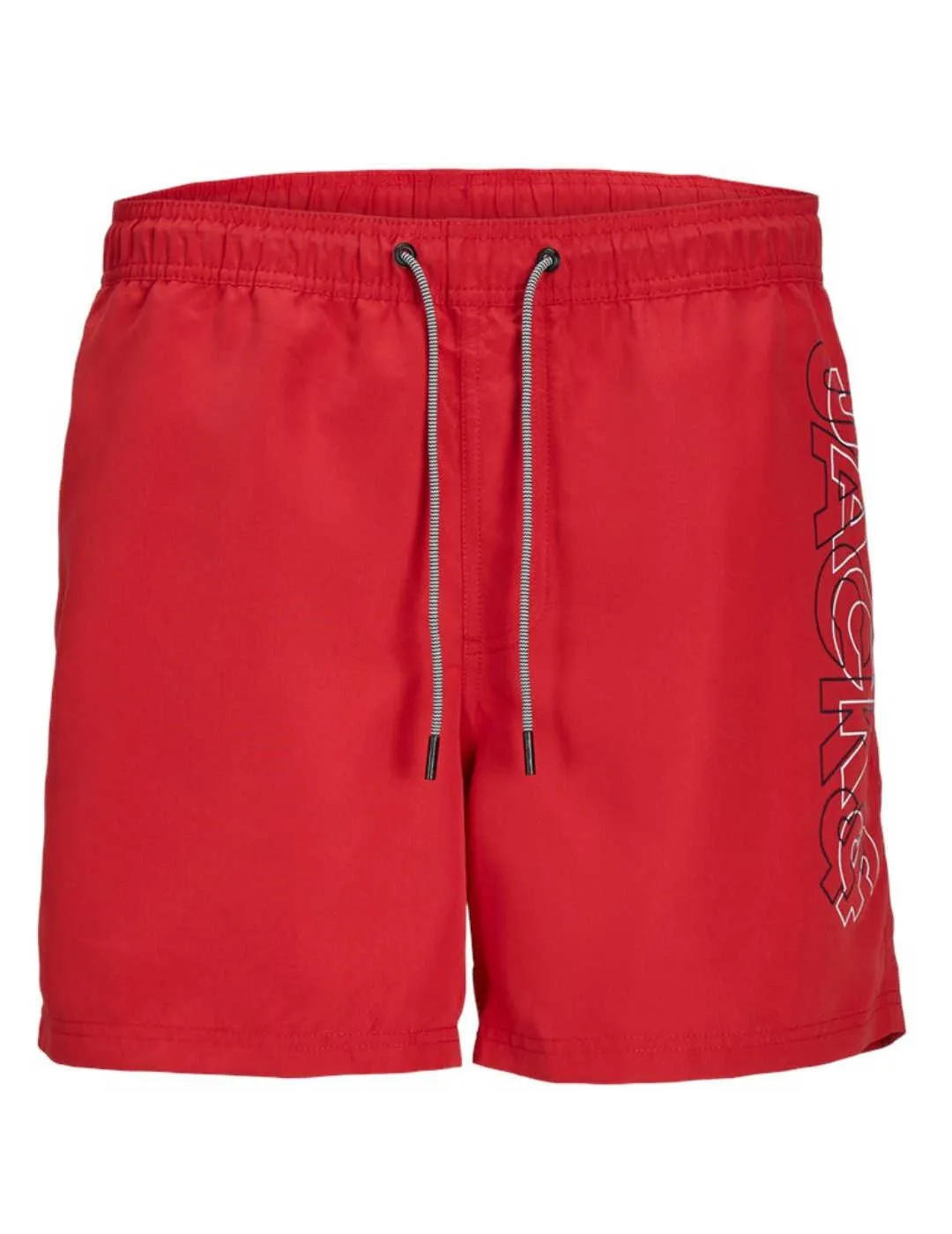 Bañador Jack&Jones Junior Fiji rojo para niño