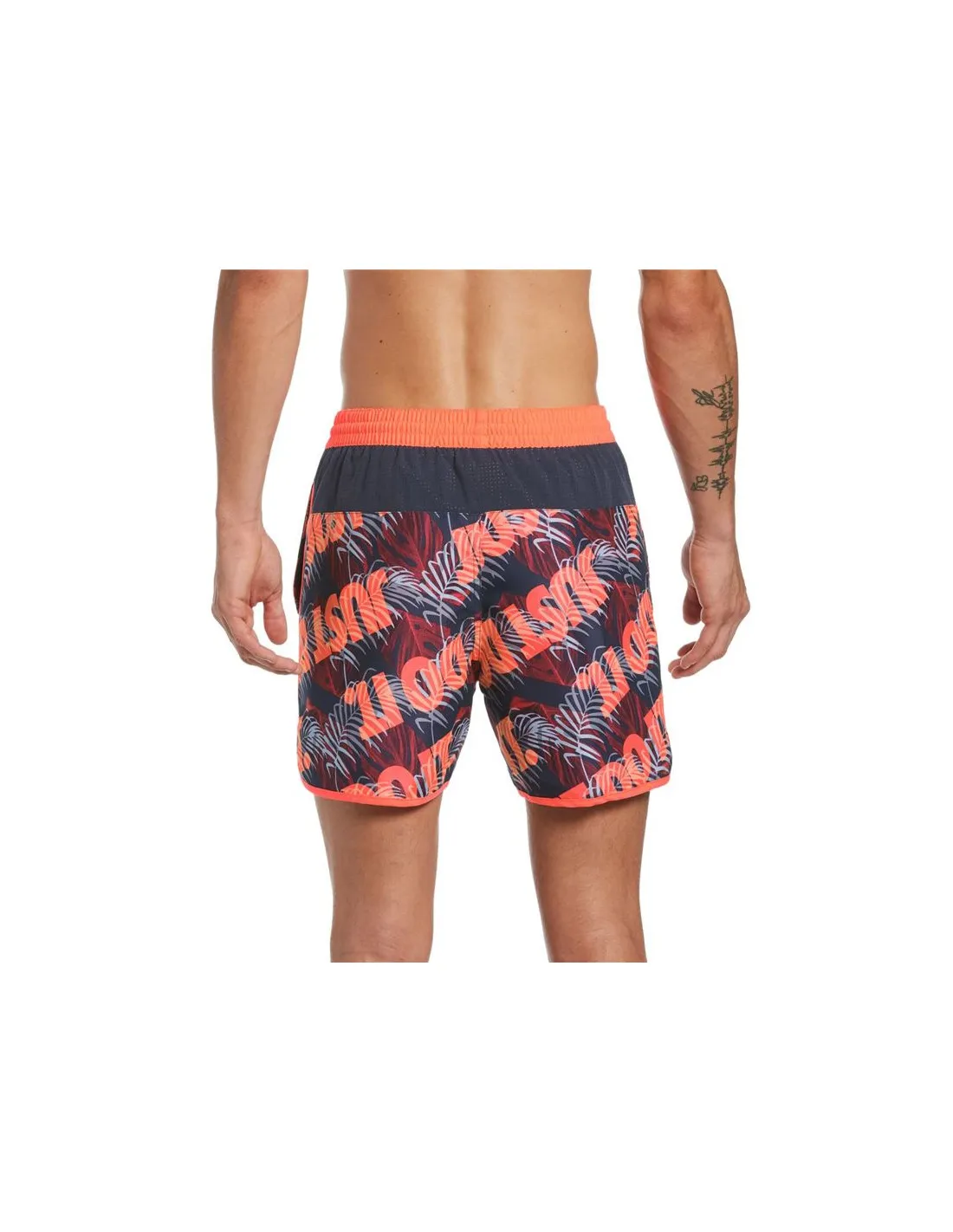Bañador Nike 5" Volley Naranja JustDoIt