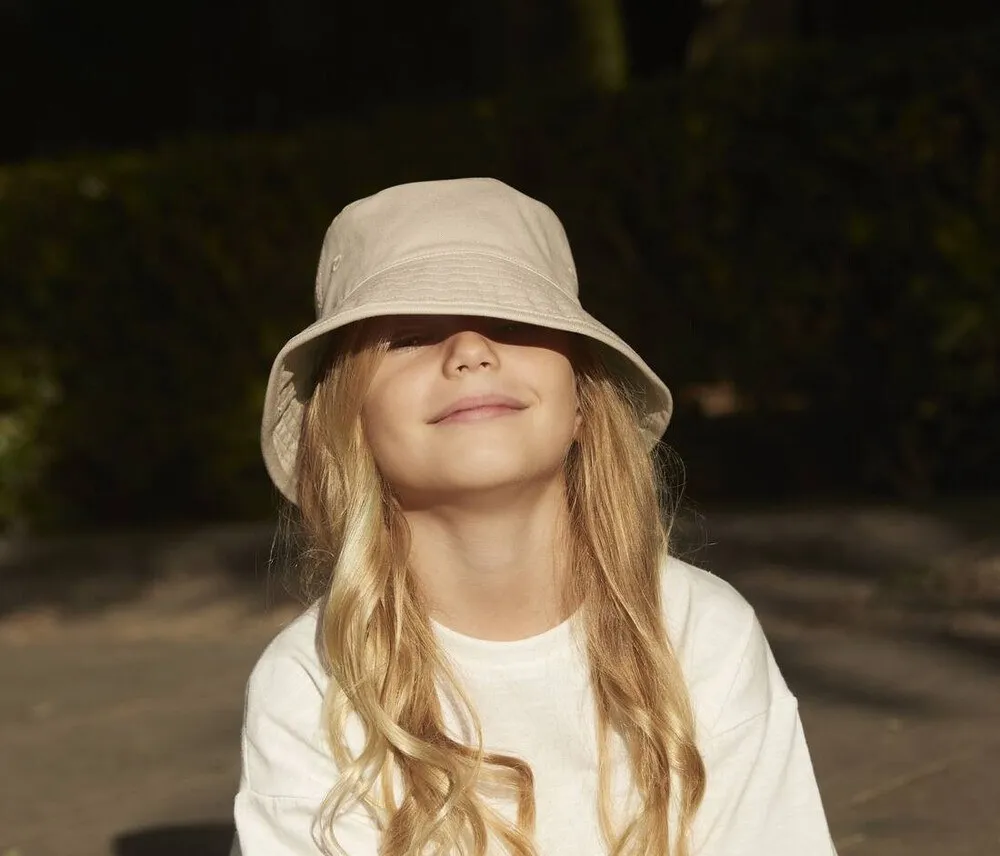 BEECHFIELD BF090NB  JUNIOR ORGANIC COTTON BUCKET HAT  ARENA