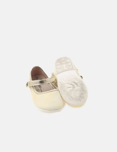 Beppi Mercedita dorada con velcro