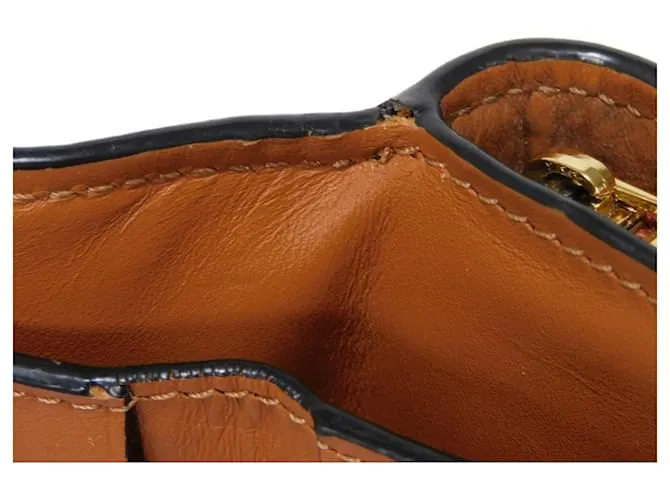 BILLETERA BIFOLD LOEWE EN CUERO MARRóN CASTAñO 