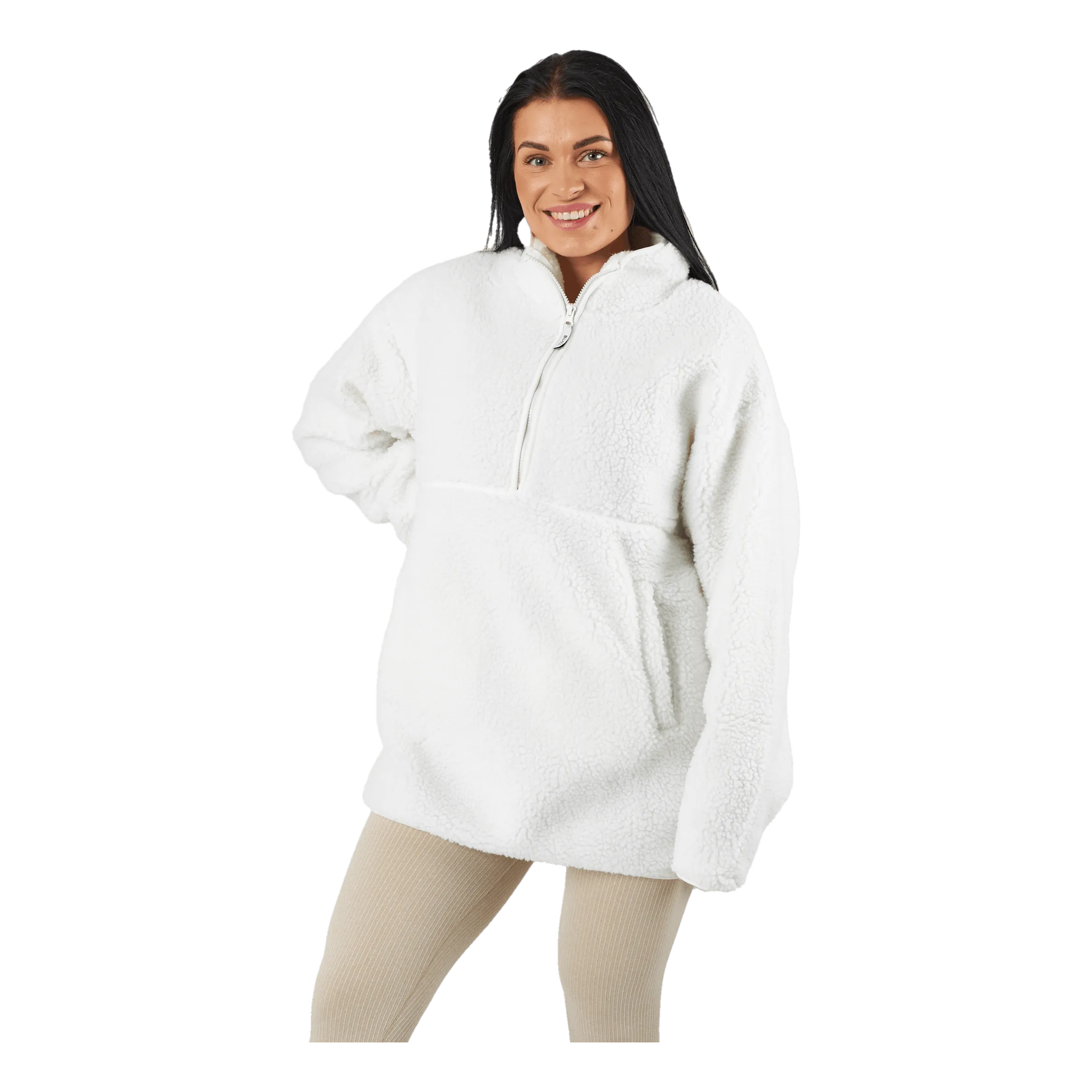 Blacc Pile Full Zip Beige