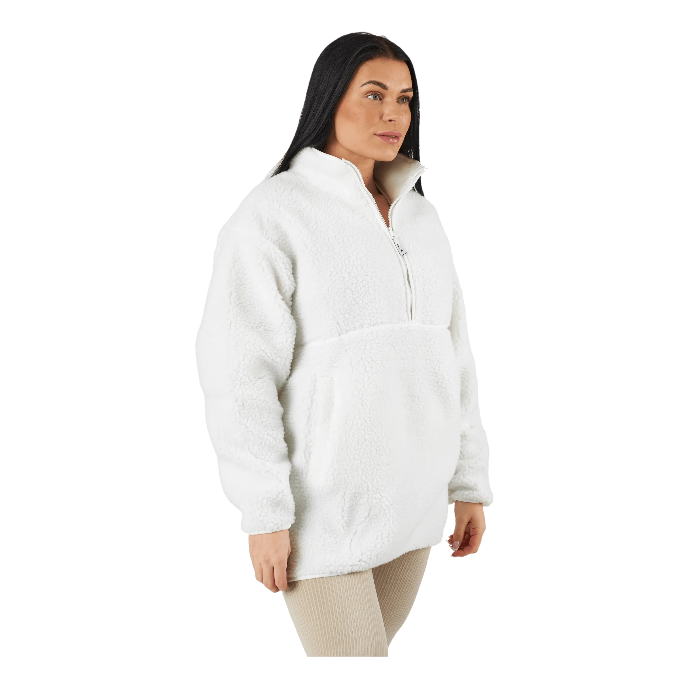 Blacc Pile Full Zip Beige