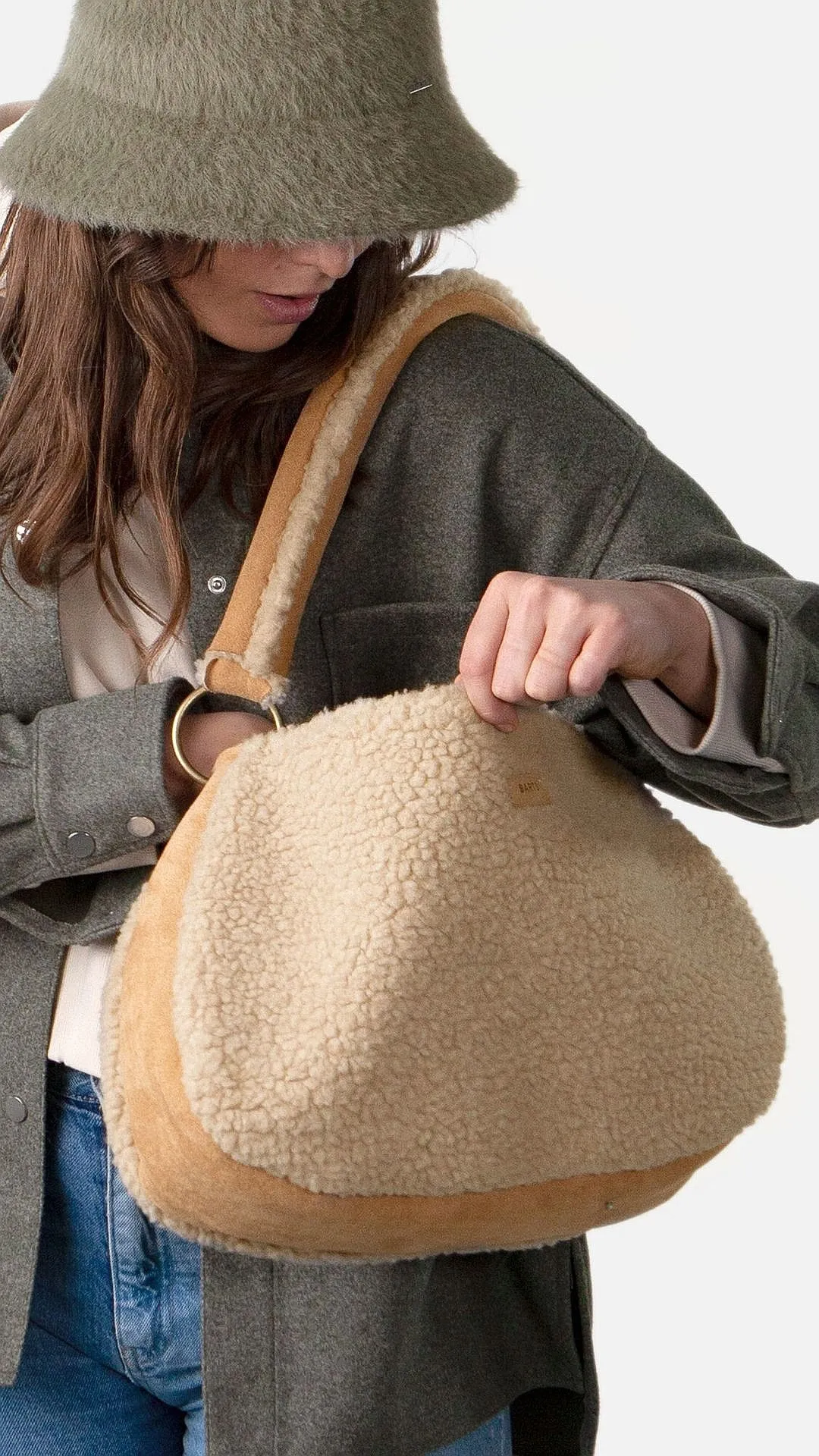 BOLSA BARTS YUKIO HANDBAG  LIGHT BROWN  WOMEN´S