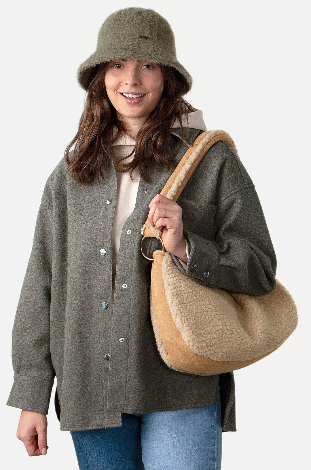 BOLSA BARTS YUKIO HANDBAG  LIGHT BROWN  WOMEN´S