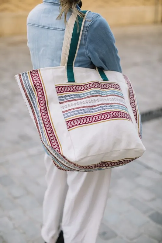 Bolso étnico de algodón Mamounia