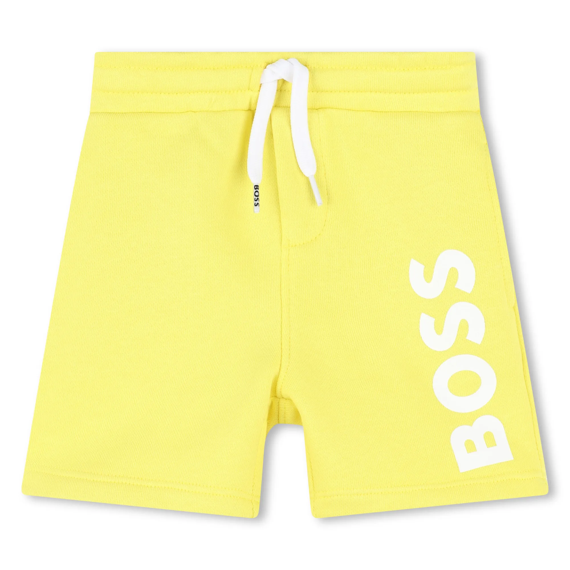 BOSS Bermudas de muletón con logo