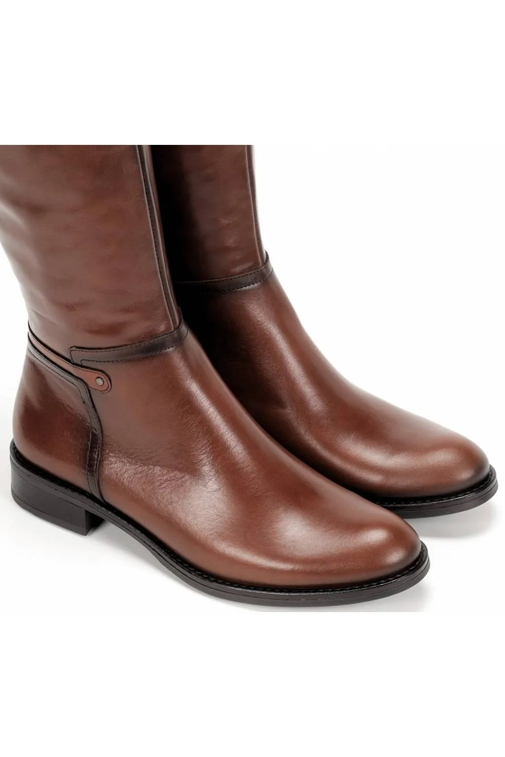 Bota Mujer dorking D7687 Cuero