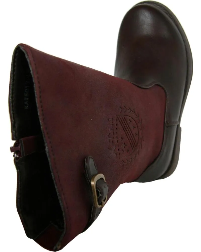 BOTAS DE NIñA URBAN KAT5017LM BURDEOS