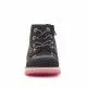 Botines Kickers negros con detalles rosas