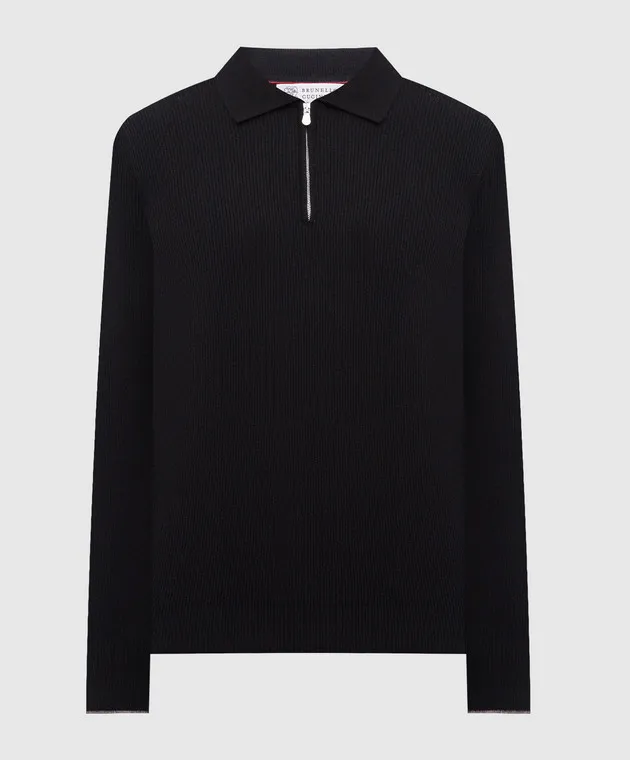 Brunello Cucinelli Black cashmere jumper