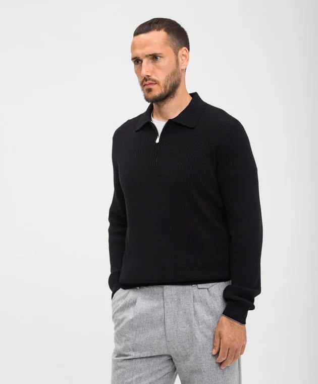 Brunello Cucinelli Black cashmere jumper