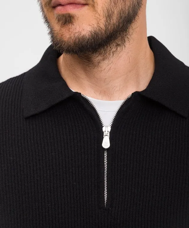 Brunello Cucinelli Black cashmere jumper