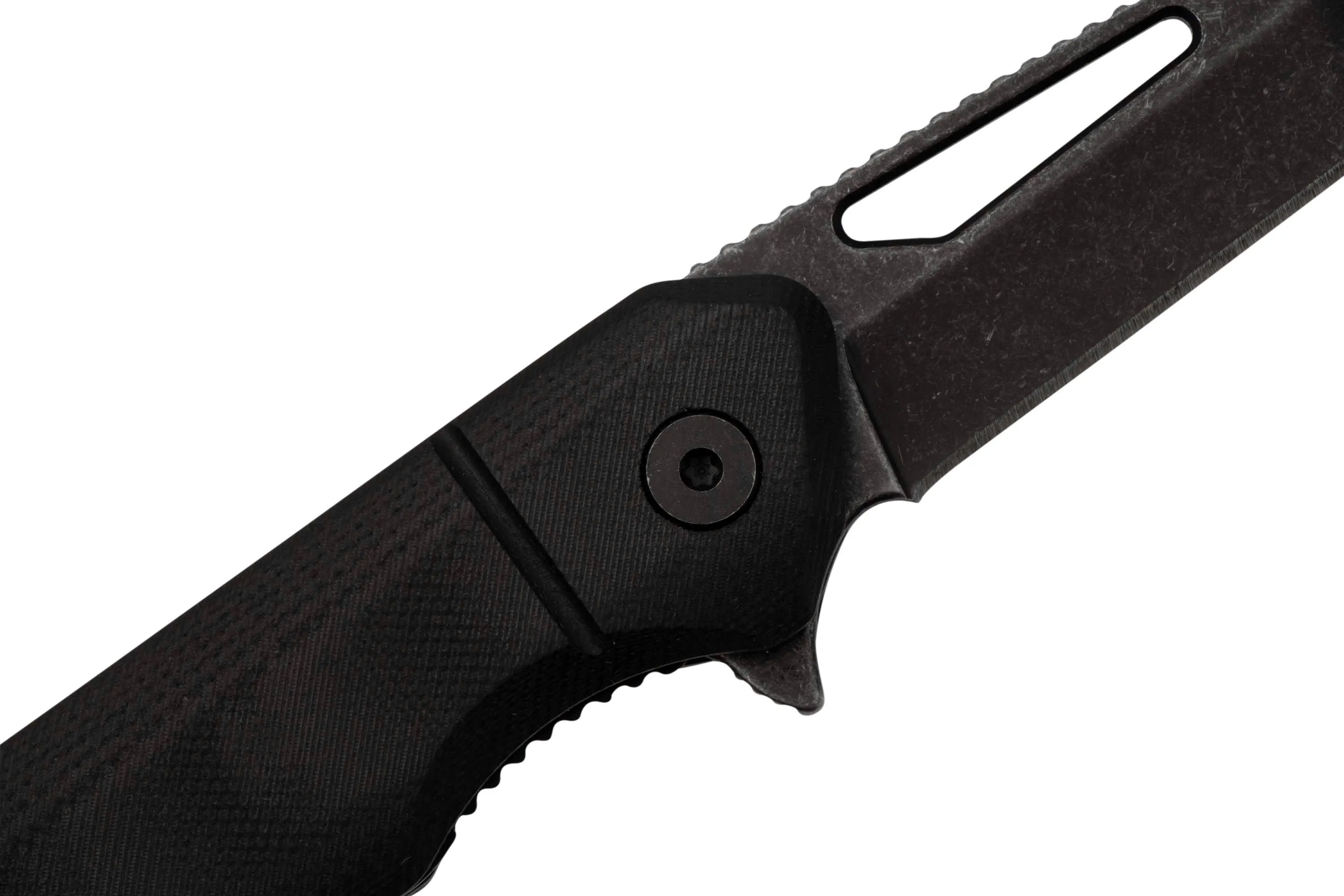 Buck Infusion Modified Tanto 0239BKS Black G10 navaja