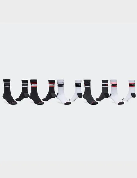 CALCETINES GLOBE TRIPLE STRIPE CREW (PACK DE 5)  ASSORT
