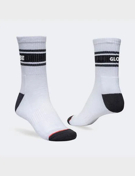 CALCETINES GLOBE TRIPLE STRIPE CREW (PACK DE 5)  ASSORT